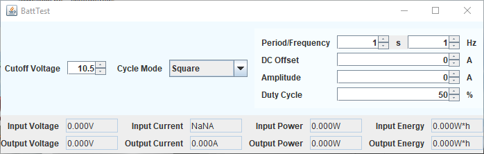 Software Interface